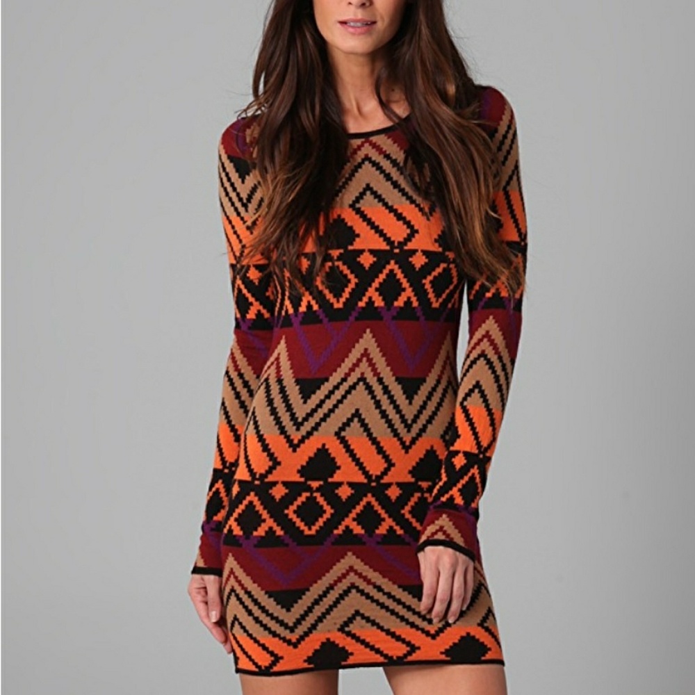 TORN BY RONNY KOBO ZOE SWEATER DRESS